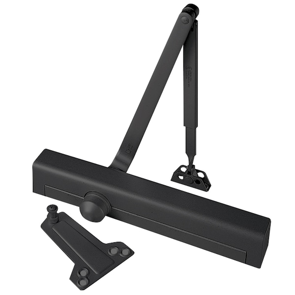Manual, Hydraulic, 8301 Series Closers, Door Closer, Heavy Duty Interior and Exterior, Black